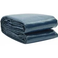 furnicato Pool-Abdeckplane Solar-Poolfolie 260 x 160 cm in Schwarz und Blau (1-St)