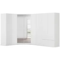 rauch Schrank-Set Kleiderschrank Schrank Garderobe Wäscheschrank COSTA Größe 208x298 cm, (Set, 3-St., in 3 Ausstattungen BASIC/CLASSIC/PREMIUM), viel Platz, grifflose Front und Push-to-Open Funktion MADE IN GERMANY