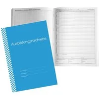 Ausbildungsnachweise, Berichtsheft für die gewerbliche Berufsausbildun / diverse, Eintragungen: für 1 Ausbildungsjahr, pro Woche ein Skizzenblatt für zusätzliche Berichte, Zeichnungen
