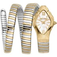 Just Cavalli Time Quarzuhr Cristallo JC1L307M0055, Armbanduhr, Damenuhr, Edelstahlarmband, analog