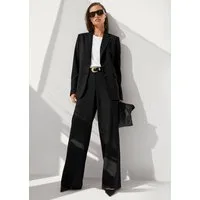 MADELEINE Kurzblazer Eleganter Einreiher mit Reverskragen Unifarbenes Design mit klassischem Reverskragen