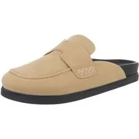 Ital-Design Damen Mules Freizeit Pantolette (86192630) Flach Pantoletten in Hellbraun