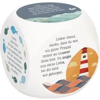 Grußkarte Gebetswürfel - Dankgebete Gebetswürfel