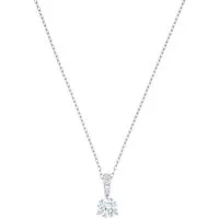 Swarovski Kette mit Anhänger Stilla Round, mit Swarovski® Kristall