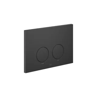 Dornbracht Betätigungsplatte SERIENSPEZIFISCH 12665979 Schwarz matt, 12665979-33 12665979-33