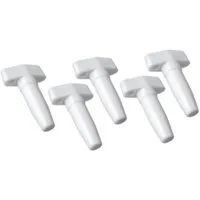 BasicNature Luftmatratze BasicNature Luftmatratzenstöpsel 5 St Ersatzstopfen, (5-St)