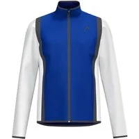 Head Tennisjacke Club 25 (100% Polyester) 2025 royalblau/weiss Jungen