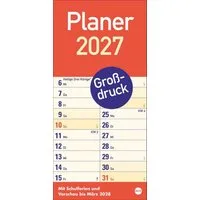 HEYE Wandkalender Großdruck Planer 2027