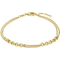 CHRIST Goldarmband CHRIST Damen-Armband 585er Gelbgold, modern