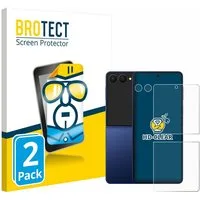 BROTECT Displayschutzfolie Schutzfolie für Samsung Galaxy Z Flip 7 (Display+Kamera), 2 Stück, Displayschutz Schutz Folie Klar Transparent