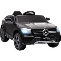 AIYAPLAY Elektro-Kinderauto Merceds-Benz AMG GTR Kinderauto mit 2,4G Fernbedienung, Hupe, Belastbarkeit 25 kg, (1-tlg), für 3-6 Jahre Kinder, Schwarz