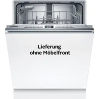 BOSCH vollintegrierbarer Geschirrspüler Serie 4 SMV4HTX14E, 13 Maßgedecke, Info Light - erlischt bei Beendigung des Spülvorgangs, flexible Körbe