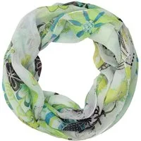 MIRROSI Loop Damen Schal mit Tollem Muster Weich aus 100% Viskose, Schlauchschal, (ca.160x48cm, zweimal um den Hals wickelbar), Damen Halstuch Stola ideal für Frühling,Sommer, Herbst