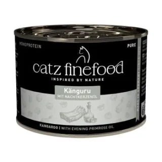 Catz finefood Nassfutter Katze Pure Adult Känguru 24x200 g