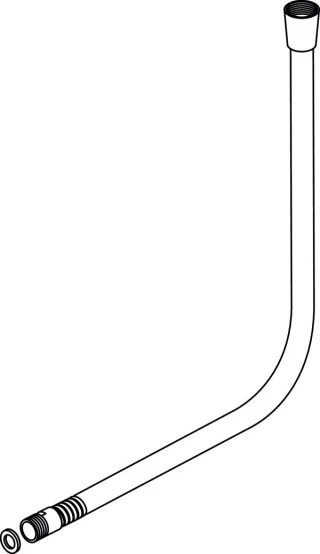 Ideal Standard Schlupf-Brauseschlauch 1/2Xm15X1 175cm Magnetic Grey, H960440A5 H960440A5