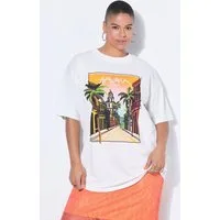 Studio Untold T-Shirt T-Shirt oversized Havana-Print