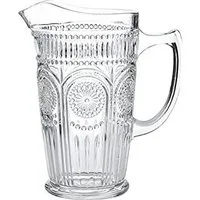 FELIXLEO Wasserkaraffe Vintage Wasserkaraffe ideal für Eistee hausgemachten Saft und Milch, (1-tlg)