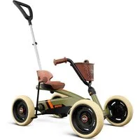 Berg Go-Kart BERG Gokart Buzzy Retro 2-in-1 inkl. Schubstange