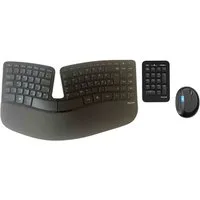 Microsoft Sculpt Ergonomic Desktop -Maus+Tastatur+Ziffernblock QWERTZ(Ungarisch) Tastatur- und Maus-Set