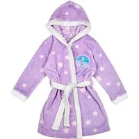 Disney Kinderbademantel Die Eiskönigin Bademantel mit Kapuze aus warmen und weichen Fleece