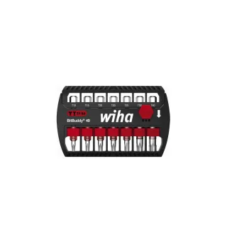 Wiha Bit Set BitBuddy TY-Bit 49 mm TORX 7-teilges Set 1/4 zoll E6,3 - 42115