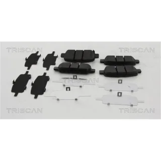 Triscan Bremsbel?ge hinten Nissan Suzuki 811068187