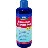 SÖLL Algenbekämpfung Söll Algenentferner 0,5 Liter Sommeralgenstop für 10 Qbm Teichwasser