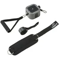 crivit Mini-Heimtrainer Crivit Gym in the box Training für Hause (Set, 6-tlg., Komplettset für Ganzkörpertraining), Kompaktes Home Gym System mit Widerstand