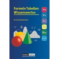 Formeln Tabellen Wissenswertes - Für die Sekundarstufe I - Mathematik / Lutz Engelmann, Lothar Meyer, Günter Liesenberg, Christa Pews-Hocke, Uwe Bahro, Formelsammlung - Kartoniert