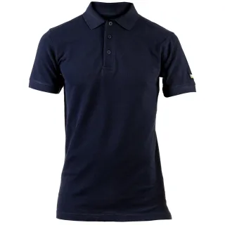 Caterpillar Essentials Baumwoll Herren Polo-Shirt Blau