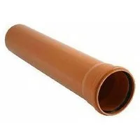 Marley Deutschland GmbH Ablaufrohr Marley KG-Kanalrohr DN 125 0,5 m