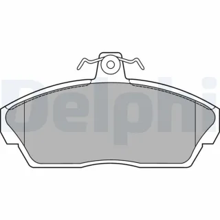 Delphi Bremsbel?ge vorne Land Rover Freelander 1 LP1450