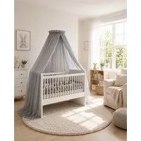 Baby Fancyroom Betthimmel Betthimmel aus 12 Meter Tüll aus 1. Klasse für Kinderbett Gitterbett, Himmel für Babybett Kinderbett