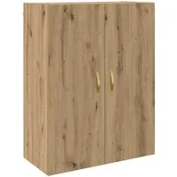 vidaXL Hängeschrank Wandschrank Artisan-Eiche 69,5 x 34 x 90 cm Holzwerkstoff (1-St)