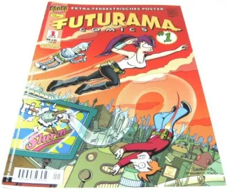 Futurama Comics 1 - NOV 01 Dino (Comic) gebr.