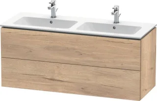 Duravit L-Cube Waschtischunterschrank wandhängend 1290x481x550 Ei Marmoriert LC625805555
