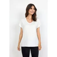 soyaconcept V-Shirt SC-MARICA 32 aus Viskosemischung mit Lyocell und Elasthan, Regular Fit
