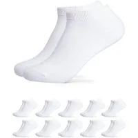 OCCULTO Sneakersocken Damen & Herren 100% Baumwolle Sneaker Socken 10er Pack (Modell: Manu) (10-Paar)