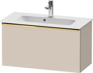 Duravit D-Neo Waschtischunterbau wandhängend Taupe Matt 810x372x440 mm - DE4269034910000 DE4269034910000