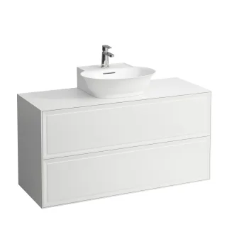 LAUFEN Waschtischunterschrank THE NEW CLASSIC f.HWB H816852 1175x455 Ausschn. mitte Verkehrsgrau, H4 H4060240856271