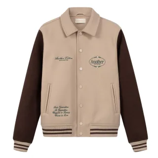 Another Cotton Lab Chest Logo College Jacket