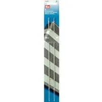 Prym Stricknadeln Matratzennadeln 2,35x250 mm silberfarbig 2 St