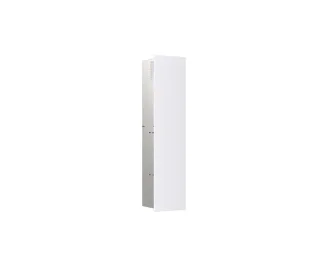 emco WC-Modul asis pure mit Glasfront Türanschlag rechts, Unterputz, 1-türig 730mm, alpinweiss matt, 975528411