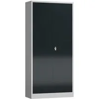 Steelboxx Mehrzweckschrank Aktenschrank 195x92x60cm Büro Metallschrank Mehrzweckschrank (1-St) Komplett montiert, keine Montage notwendig
