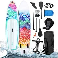 BRAST SUP-Board Lady, Aufblasbares Stand up Paddle Set für Frauen, 300cm, viele Modelle, inkl. Sonderzubehör
