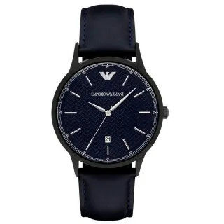 Emporio Armani Herrenuhr Quartz Schwarz