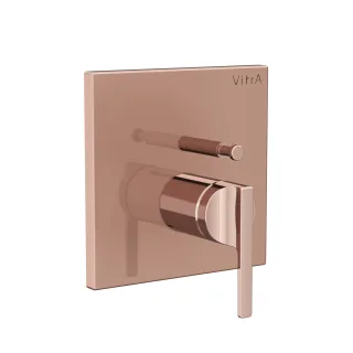 VitrA Suit Einhebel-Wannenfüll- und Brausearmatur V-Box Unterputzmontage Kupfer Soft,A4282029 A4282029