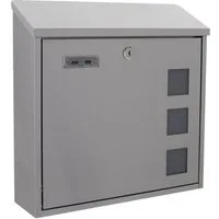 Profirst Wandbriefkasten Verona Briefkasten Edelstahl