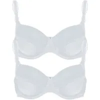 Viania Set: Schalen-BH 2er Pack Spacer Bügel BH Sally (Spar-Set, 2-tlg) nahtlos