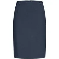 GREIFF Bleistiftrock Greiff Corporate Stiftrock Damen PREMIUM Regular-Fit Marine